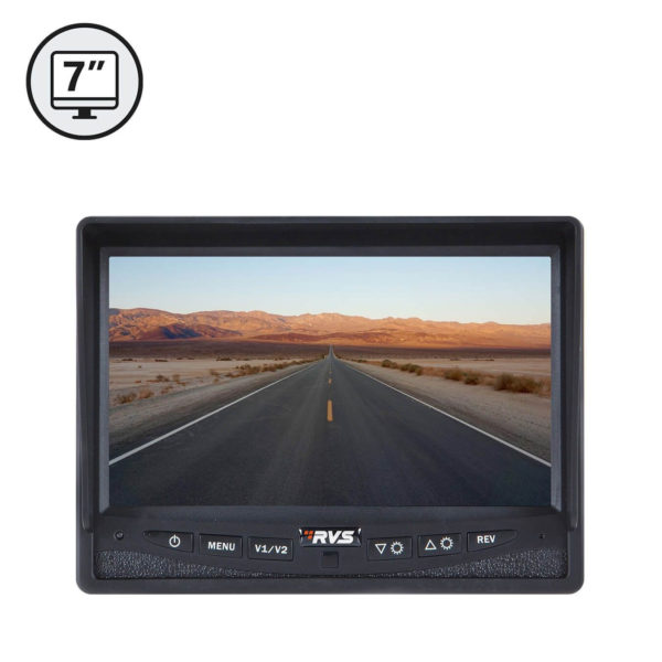 7" LED DIGITAL COLOR REAR VIEW MONITOR (THREE CHANNEL)